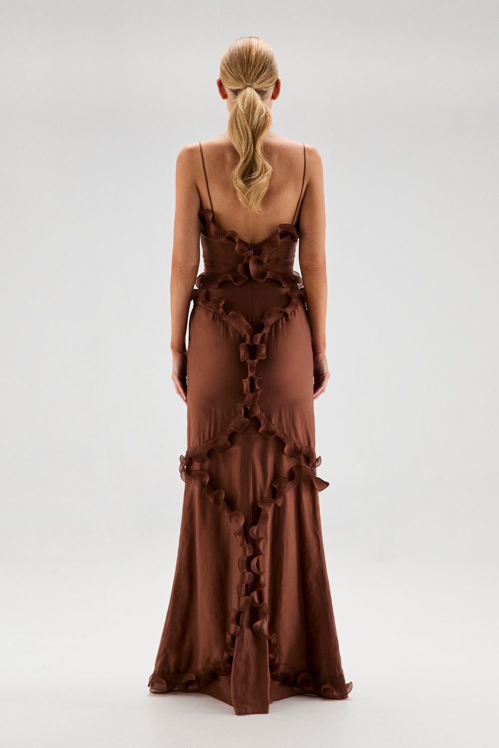 VESTIDO GINGER MARRÓN