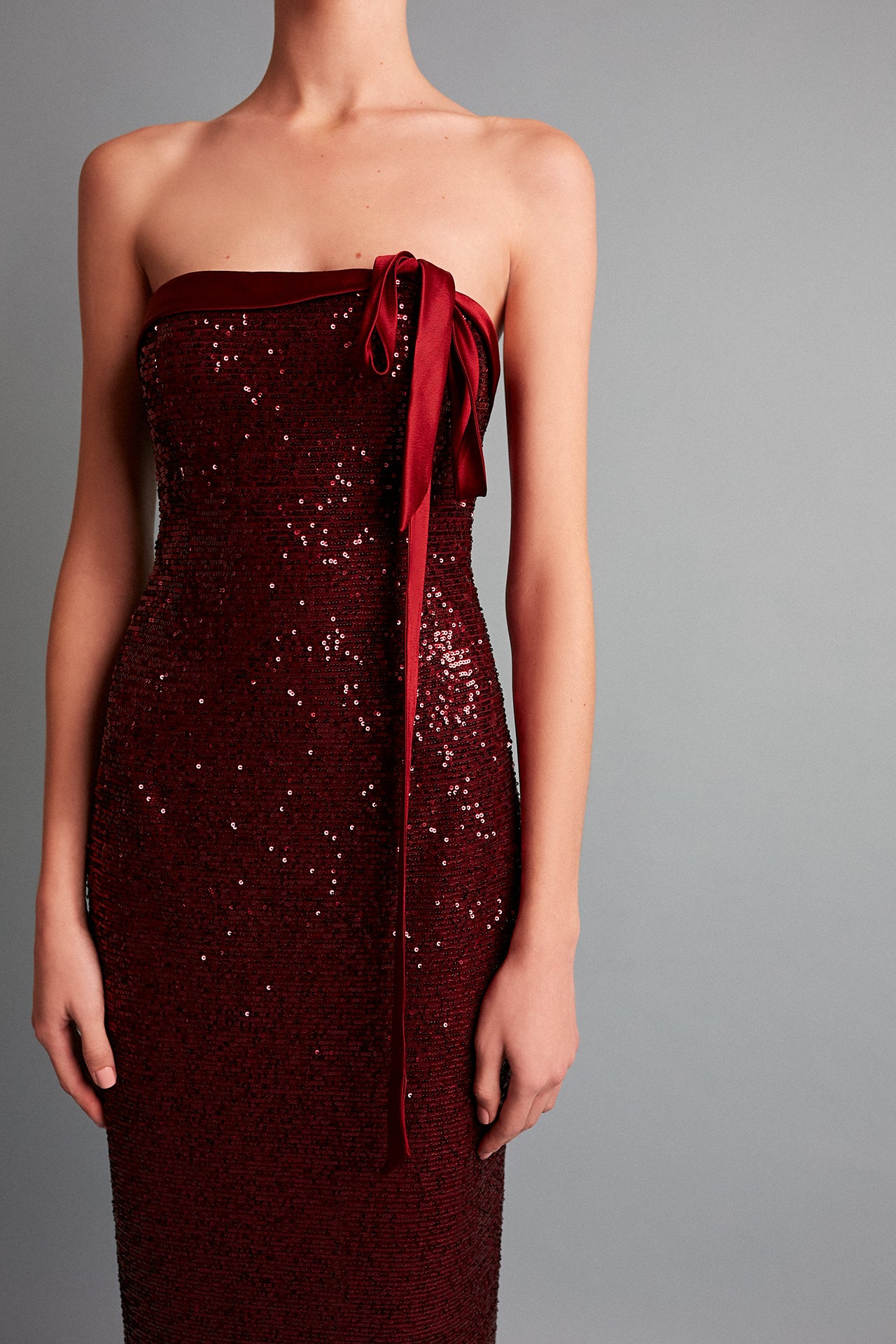 VESTIDO PARK GRANATE