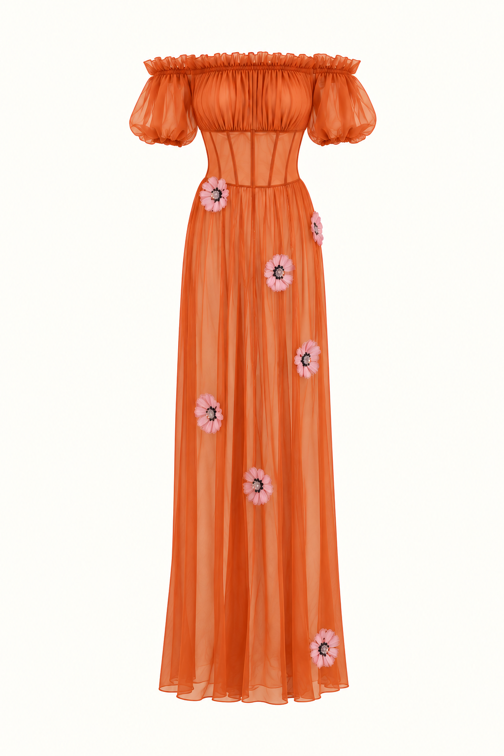 VESTIDO FRESA