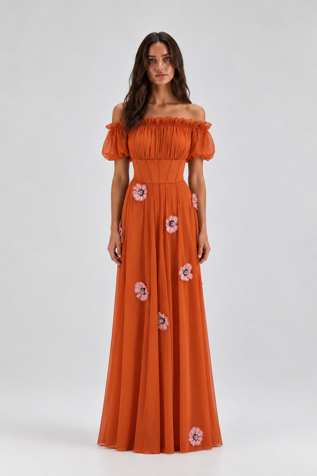 VESTIDO FRESA