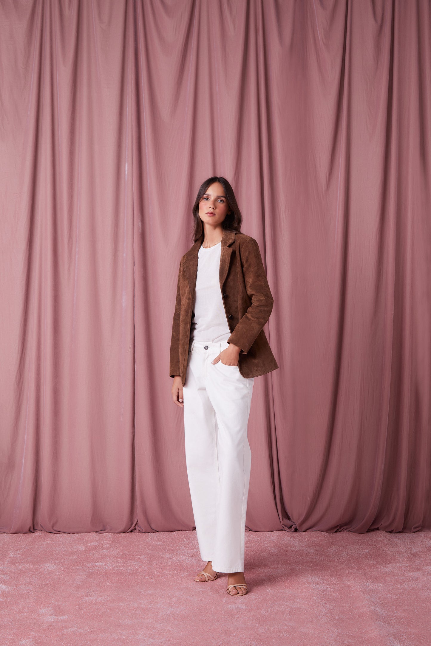 BLAZER TINA PIEL