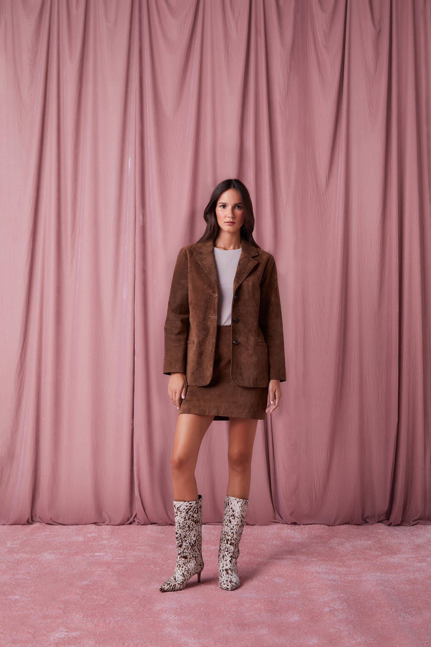 BLAZER TINA PIEL