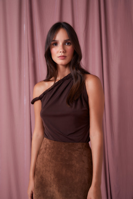 SADE BROWN TOP