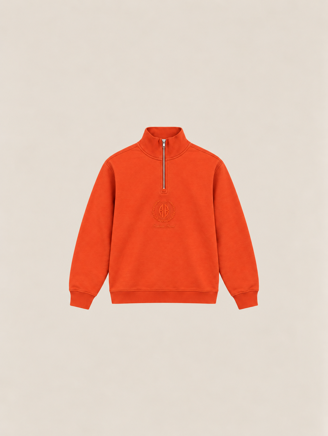 SUDADERA FIELD NARANJA