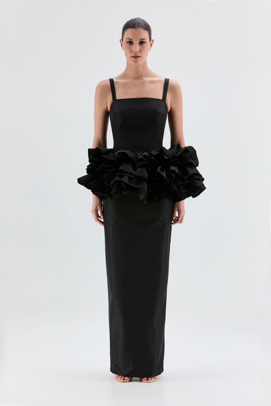 BLACK LABOUGLE DRESS