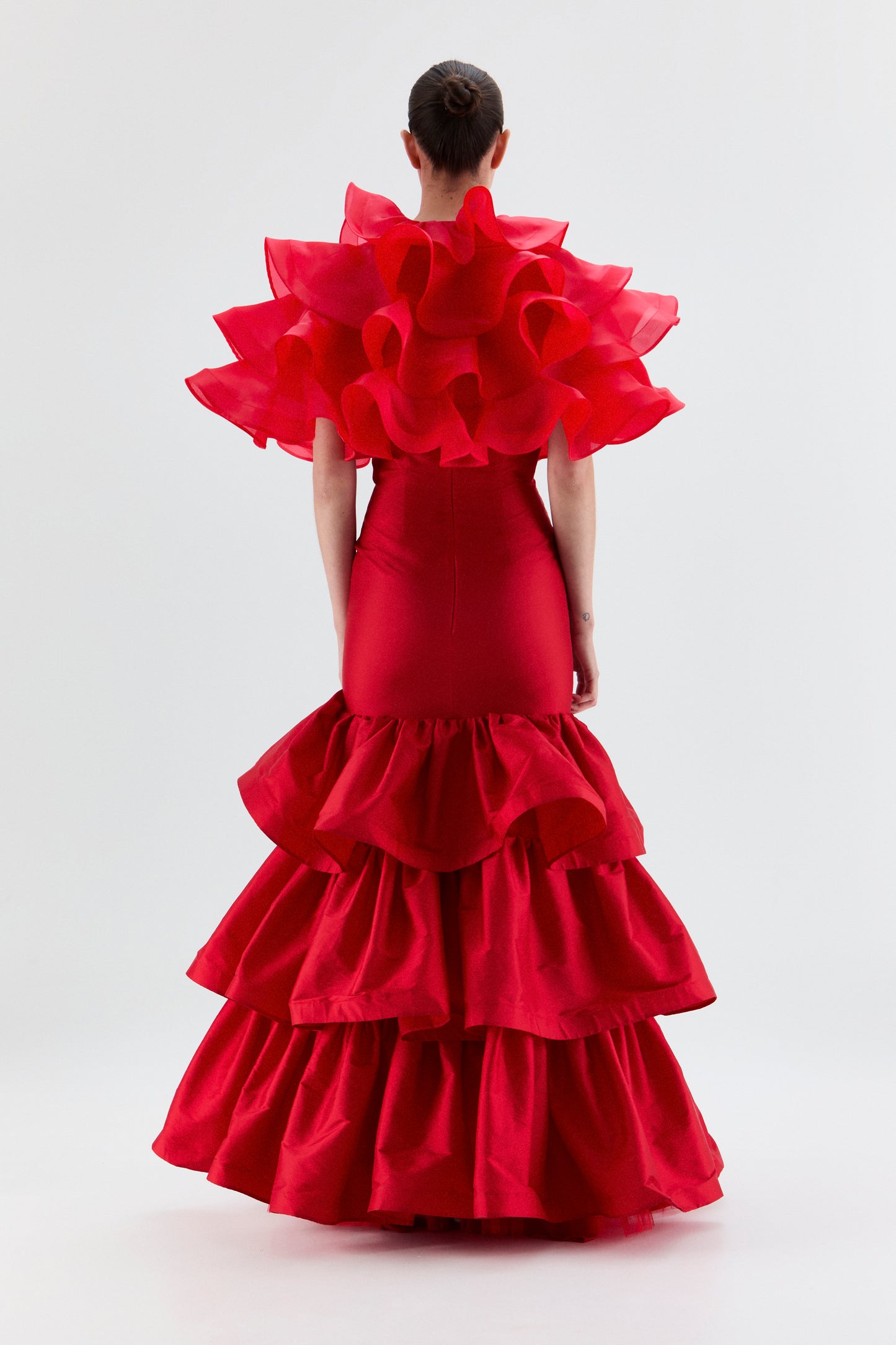 RED MAXIAVEDON COAT