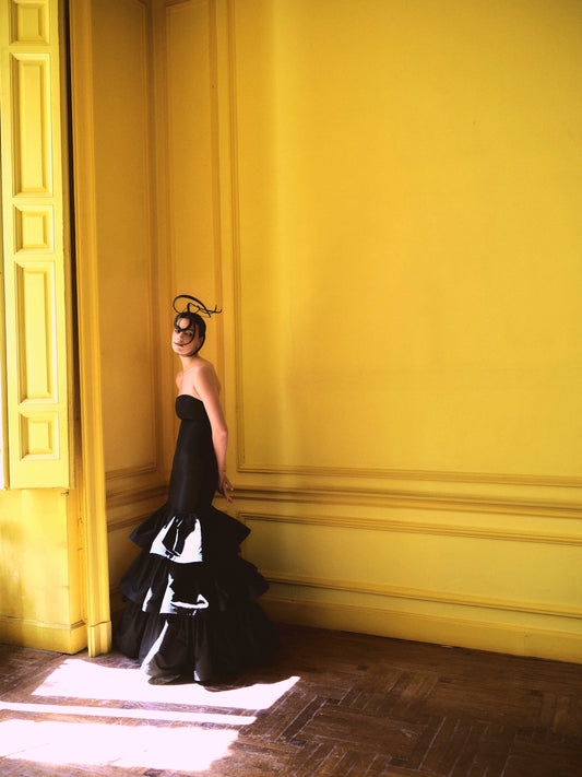 BLACK BALLARIAN DRESS